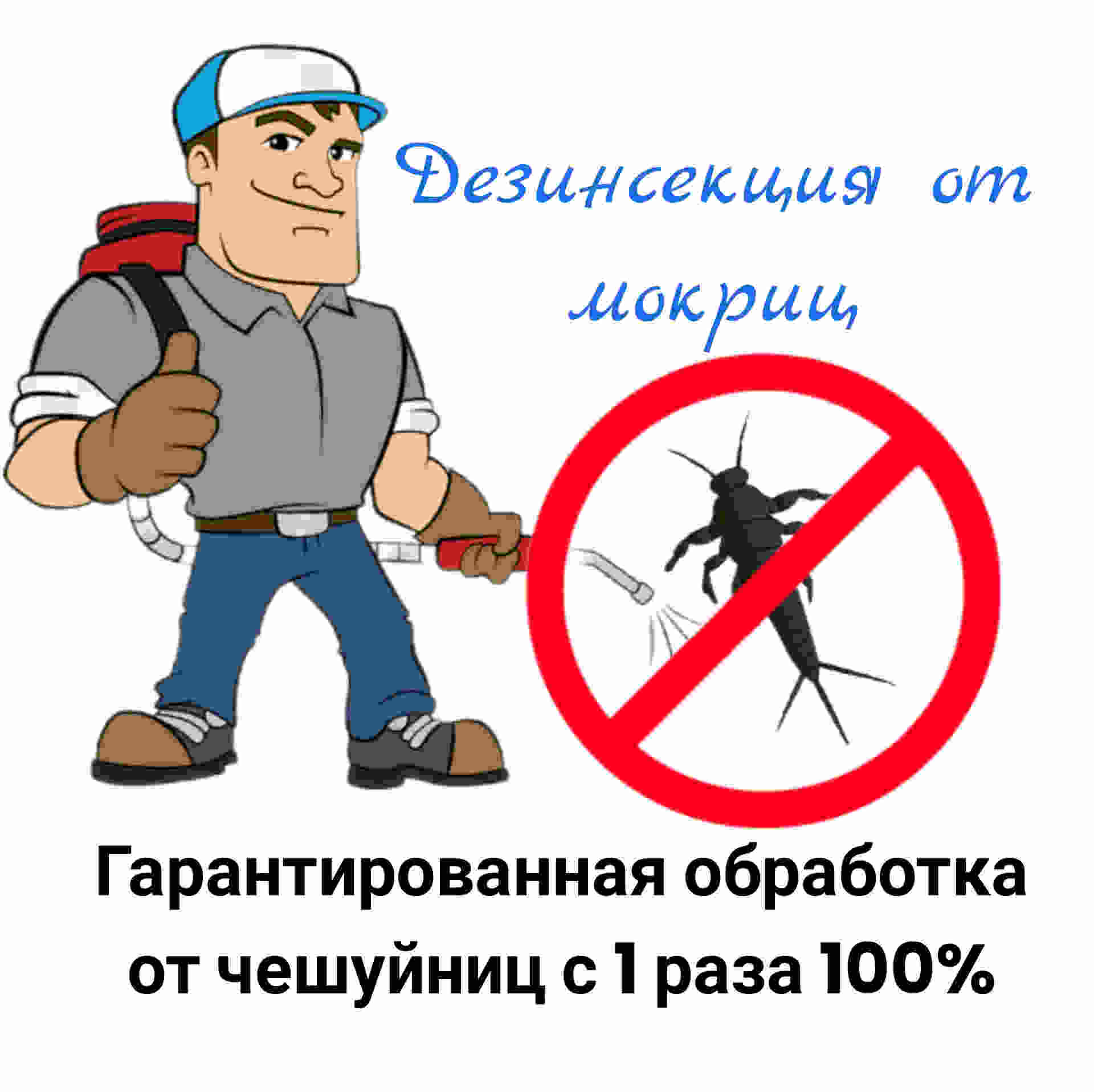 Служба от чешуйниц и мокриц